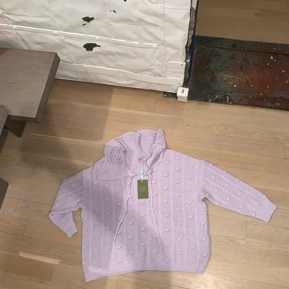 Sandy Liang collared sweater Plus - Picture 6 of 9